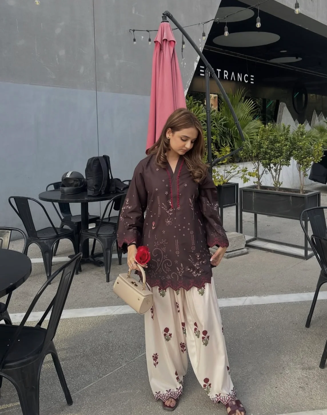 Coffee bloom Farsi suit - Image 5