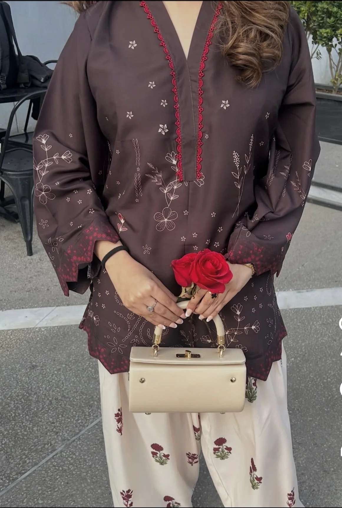 Coffee bloom Farsi suit - Image 6