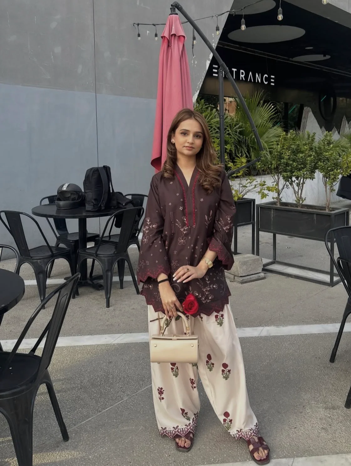 Coffee bloom Farsi suit - Image 8