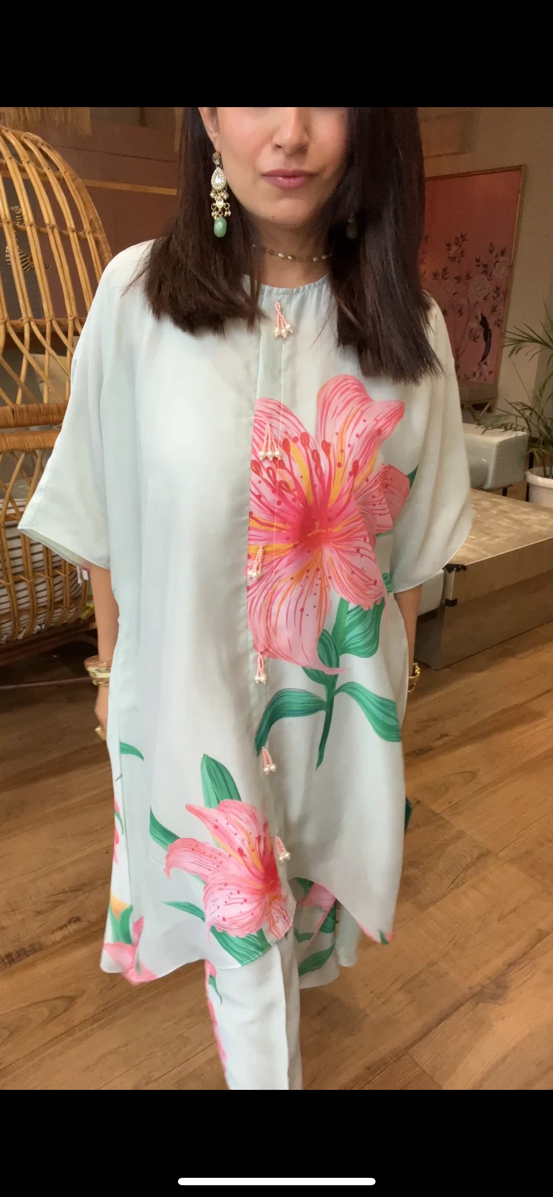 Floral Printed 2 pec Set - Image 3