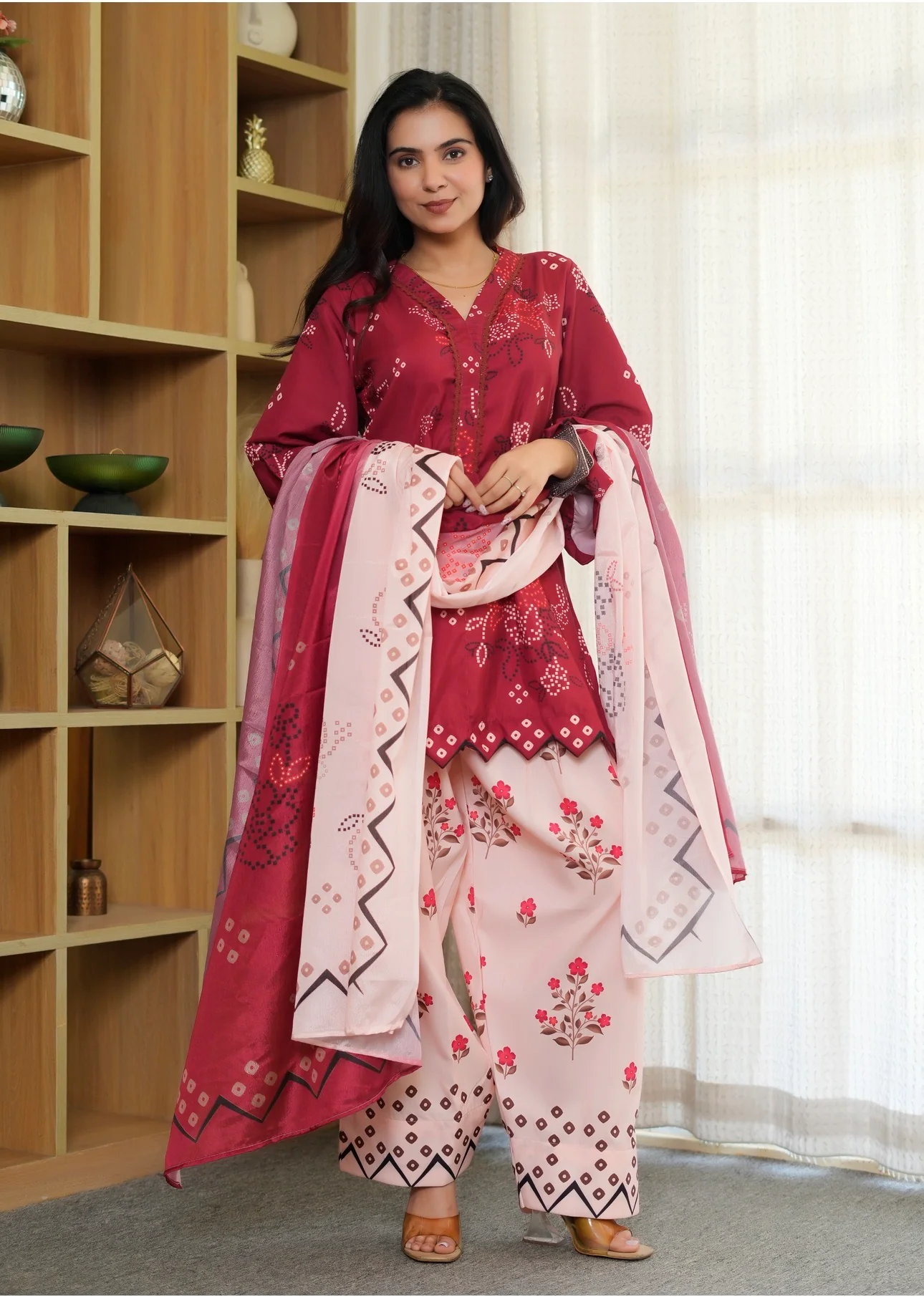 Gulnaar Charm Kurti Set - Image 5
