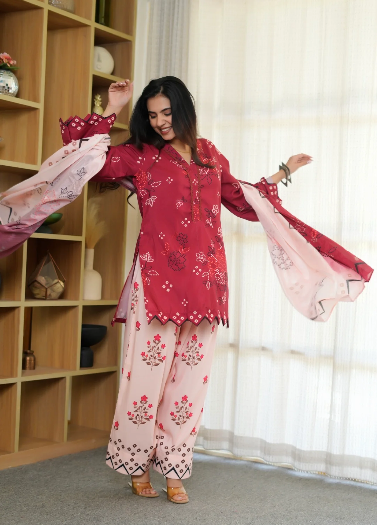 Gulnaar Charm Kurti Set - Image 7