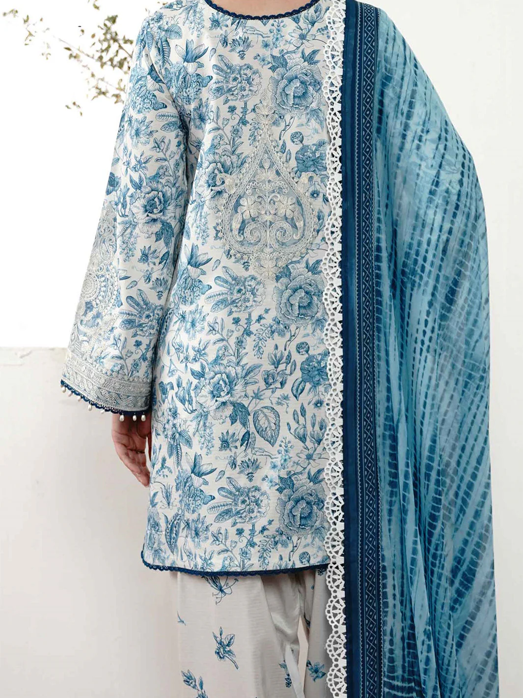 Kalamkari Farsi Suit Set - Image 7