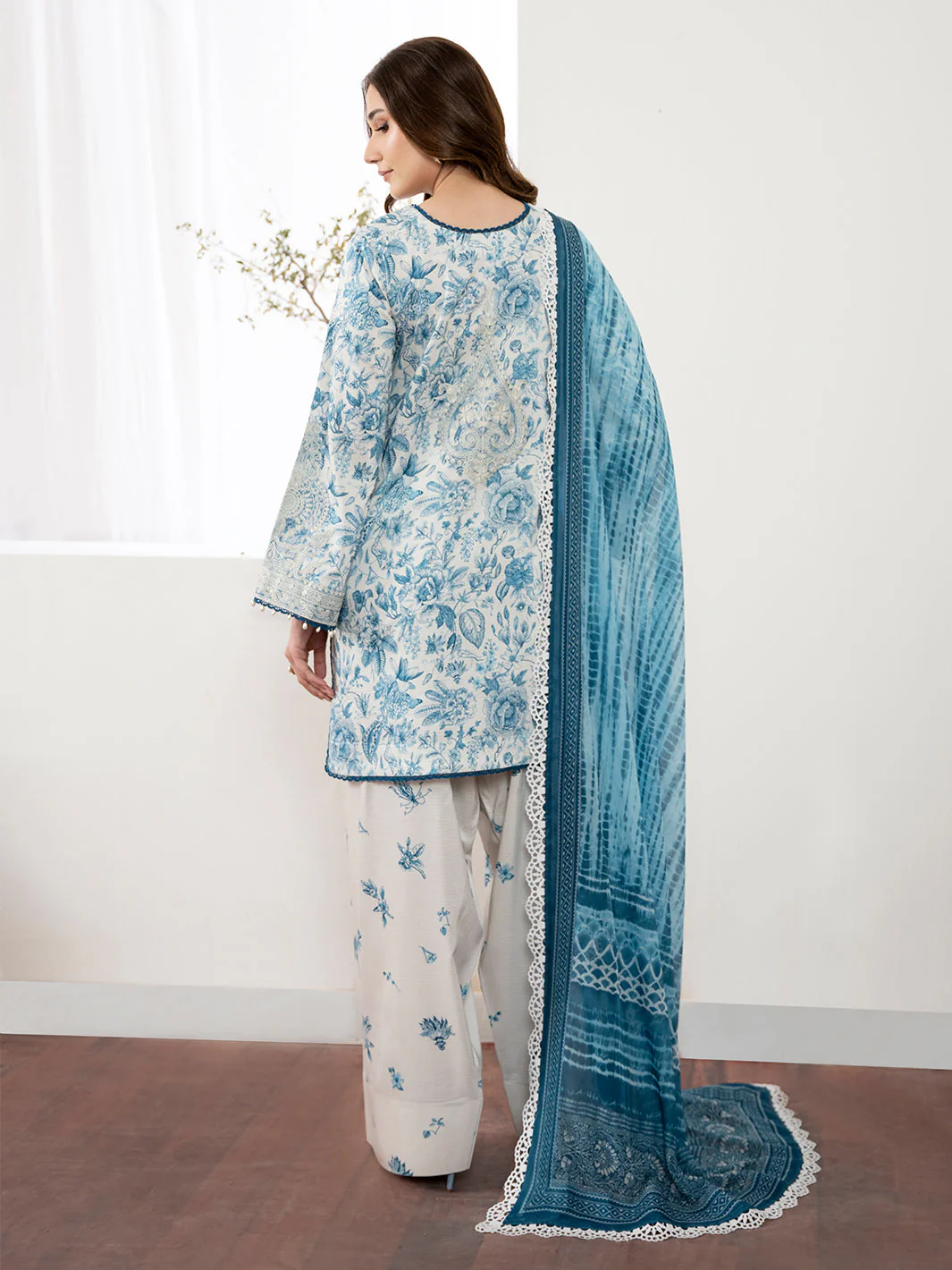 Kalamkari Farsi Suit Set - Image 8