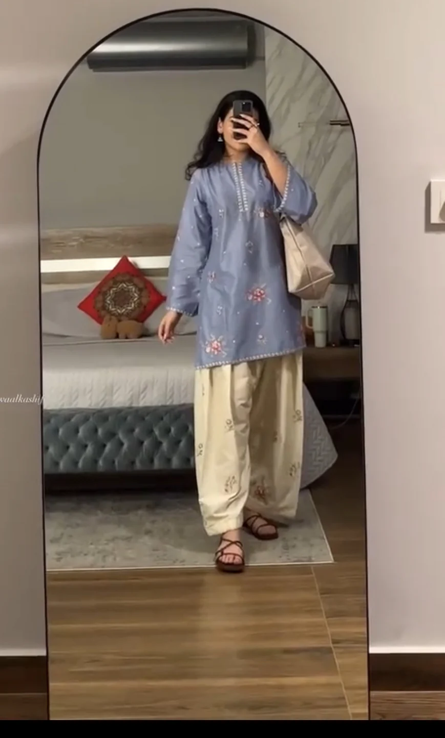 Persian Blue Farsi Co-ord Set - Image 11