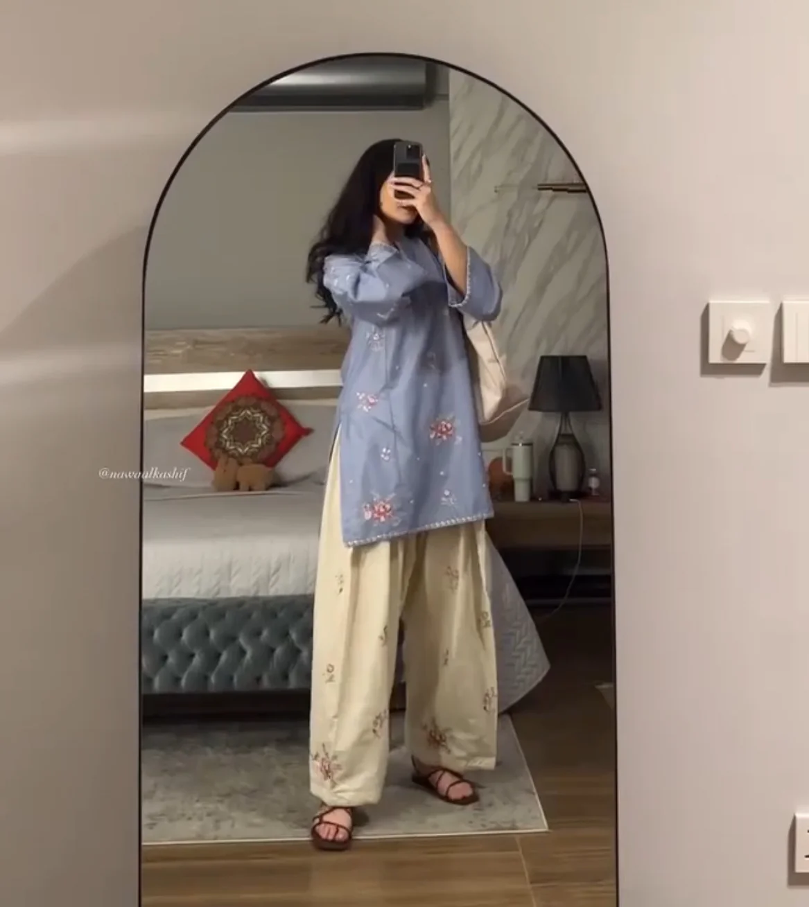 Persian Blue Farsi Co-ord Set - Image 12