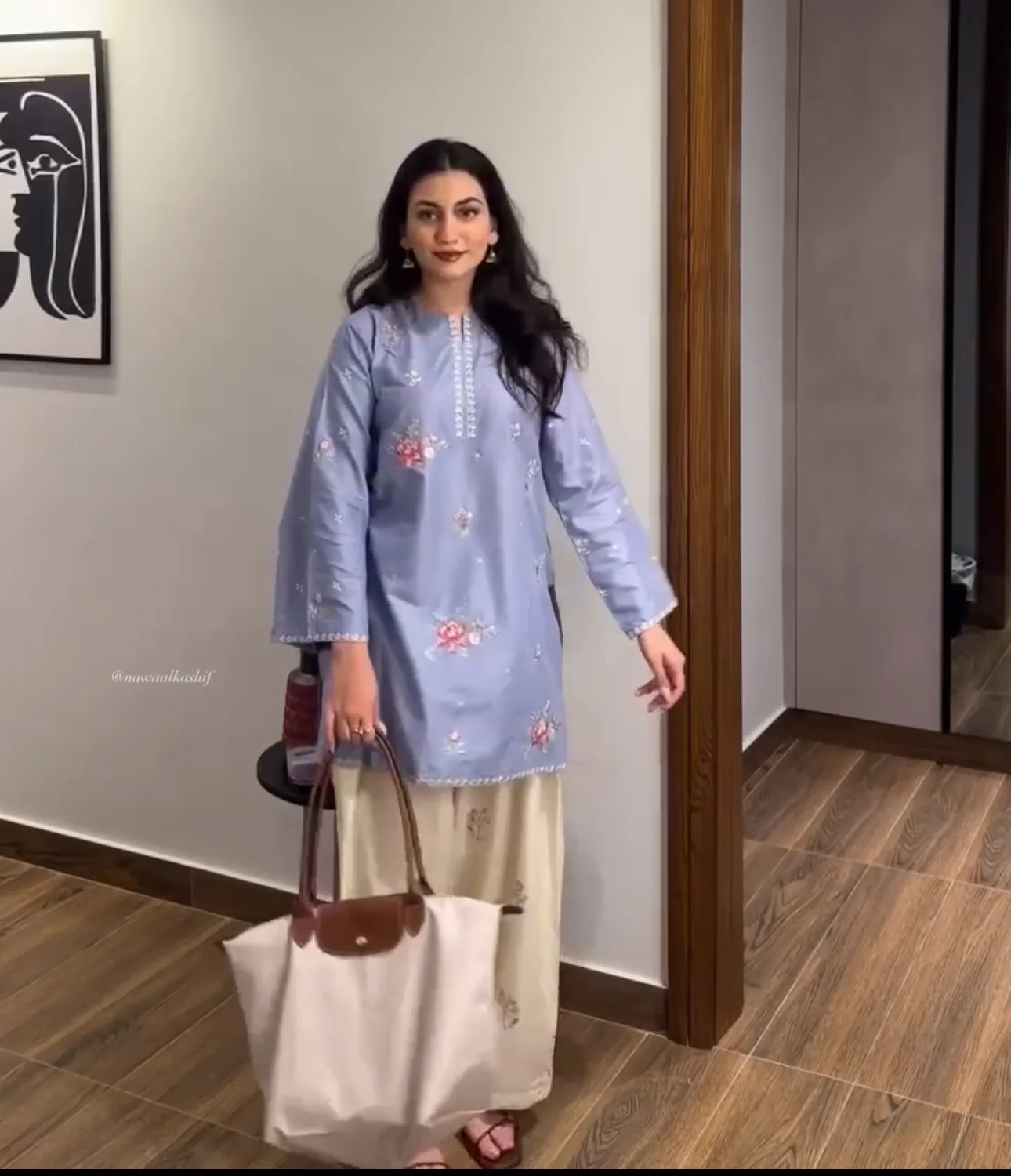 Persian Blue Farsi Co-ord Set - Image 3