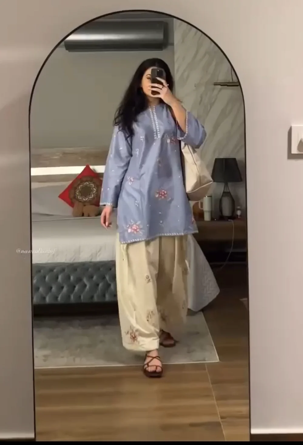 Persian Blue Farsi Co-ord Set - Image 5