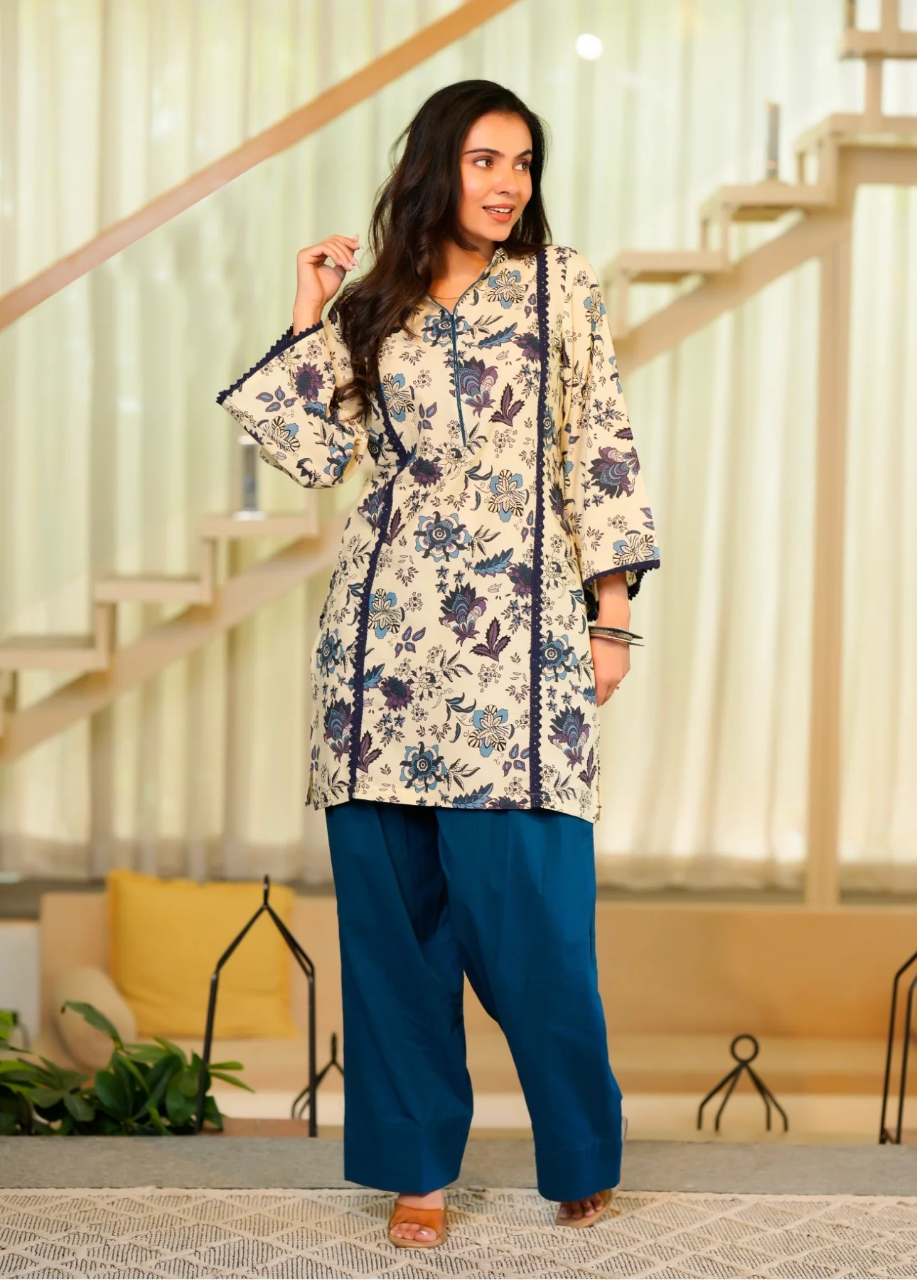 Naayra Printed Suit π - Image 2