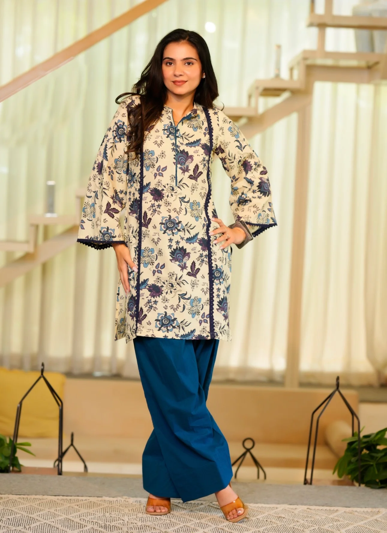 Naayra Printed Suit π - Image 4